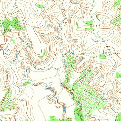 United States Geological Survey Morgan Mill, TX (1965, 24000-Scale) digital map
