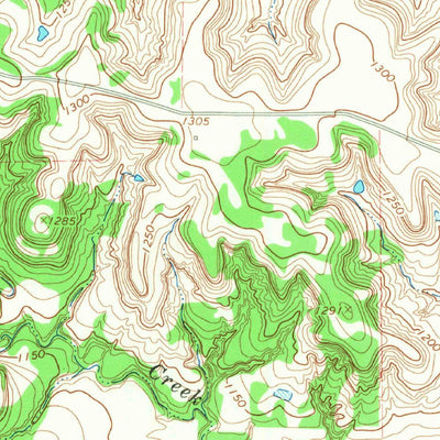 United States Geological Survey Morgan Mill, TX (1965, 24000-Scale) digital map