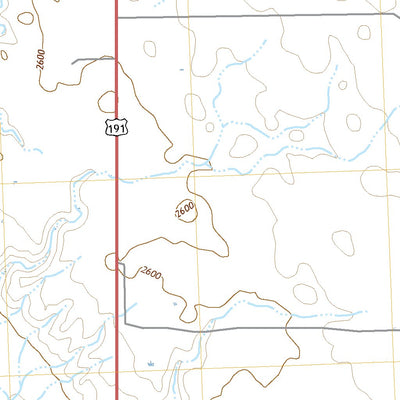 United States Geological Survey Morgan, MT (2020, 24000-Scale) digital map