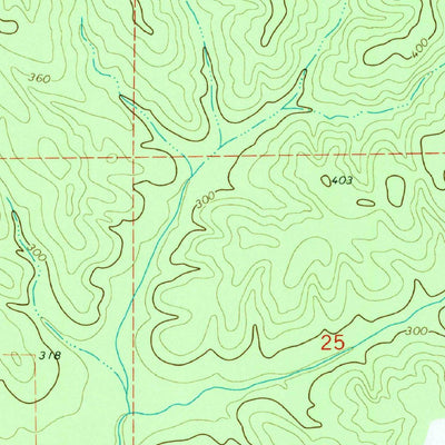 United States Geological Survey Morgan Springs, AL (1979, 24000-Scale) digital map