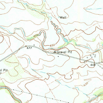 United States Geological Survey Morgan, TX (1966, 24000-Scale) digital map