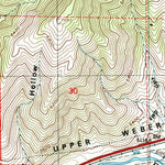 United States Geological Survey Morgan, UT (1997, 24000-Scale) digital map