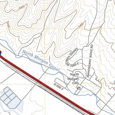 United States Geological Survey Morgan, UT (2023, 24000-Scale) digital map