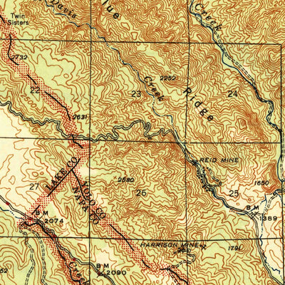 United States Geological Survey Morgan Valley, CA (1944, 62500-Scale) digital map