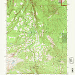 United States Geological Survey Morgan, WY (1992, 24000-Scale) digital map