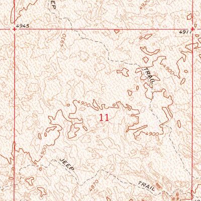 United States Geological Survey Morgans Pasture NE, ID (1964, 24000-Scale) digital map