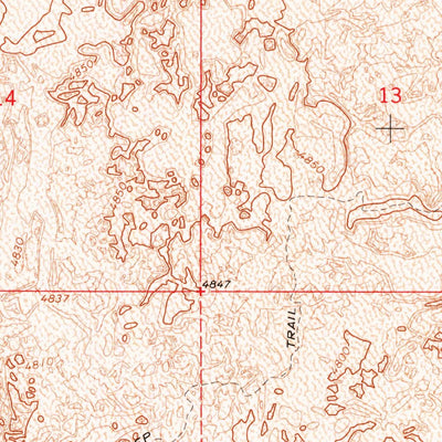 United States Geological Survey Morgans Pasture NE, ID (1964, 24000-Scale) digital map
