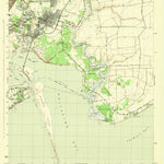 United States Geological Survey Morgans Point, TX (1943, 31680-Scale) digital map