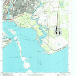 United States Geological Survey Morgans Point, TX (1993, 24000-Scale) digital map