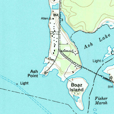 United States Geological Survey Morgans Point, TX (1993, 24000-Scale) digital map