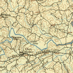 United States Geological Survey Morganton, NC (1905, 125000-Scale) digital map