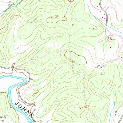 United States Geological Survey Morganton North, NC (1993, 24000-Scale) digital map