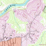 United States Geological Survey Morganton North, NC (1993, 24000-Scale) digital map