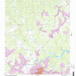 United States Geological Survey Morganton North, NC (2002, 24000-Scale) digital map