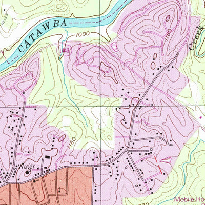 United States Geological Survey Morganton North, NC (2002, 24000-Scale) digital map