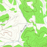 United States Geological Survey Morganton South, NC (1956, 24000-Scale) digital map