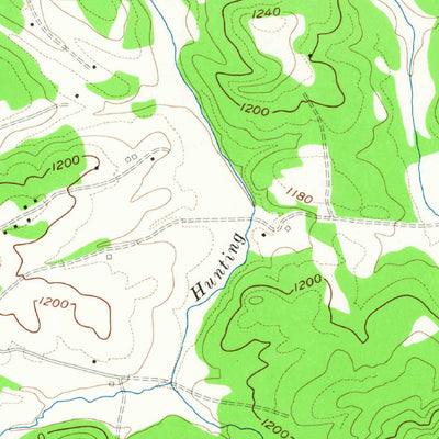United States Geological Survey Morganton South, NC (1956, 24000-Scale) digital map