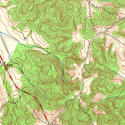 United States Geological Survey Morgantown, KY (1954, 24000-Scale) digital map