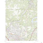 United States Geological Survey Morgantown North, WV (2023, 24000-Scale) digital map