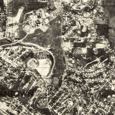 United States Geological Survey Morgantown North, WV-PA (1976, 24000-Scale) digital map
