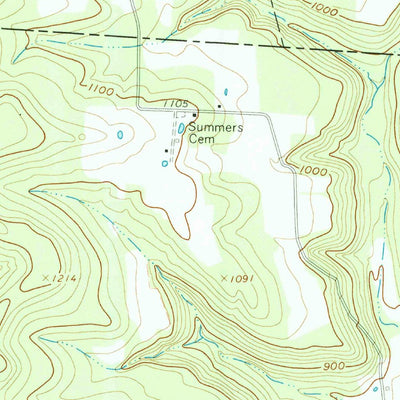 United States Geological Survey Morgantown, OH (1961, 24000-Scale) digital map