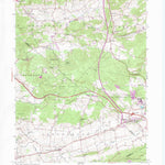 United States Geological Survey Morgantown, PA (1956, 24000-Scale) digital map