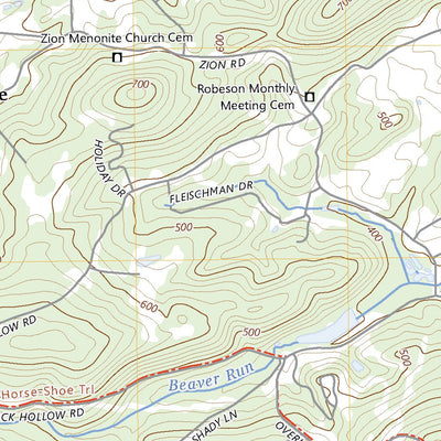 United States Geological Survey Morgantown, PA (2023, 24000-Scale) digital map