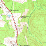 United States Geological Survey Morgantown South, WV (1957, 24000-Scale) digital map