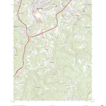 United States Geological Survey Morgantown South, WV (2023, 24000-Scale) digital map