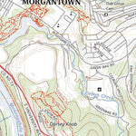 United States Geological Survey Morgantown South, WV (2023, 24000-Scale) digital map