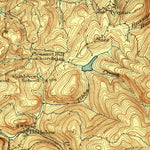 United States Geological Survey Morgantown, WV-PA (1925, 62500-Scale) digital map