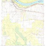 United States Geological Survey Morganza, LA (1968, 24000-Scale) digital map