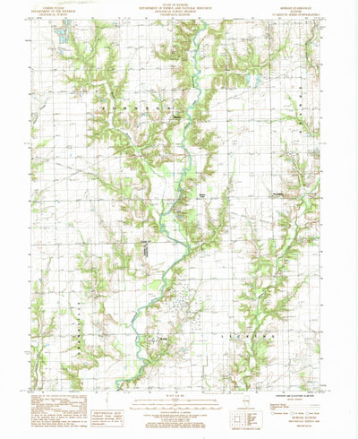 United States Geological Survey Moriah, IL (1985, 24000-Scale) digital map