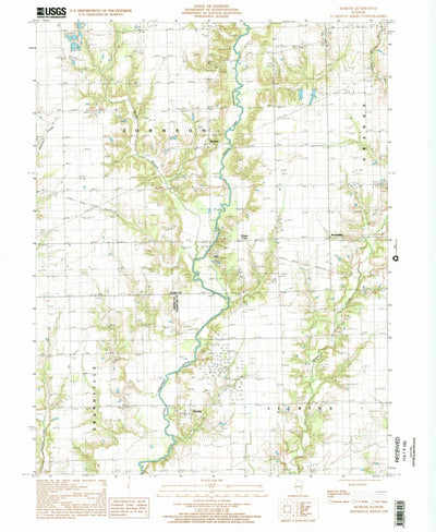 United States Geological Survey Moriah, IL (1998, 24000-Scale) digital map
