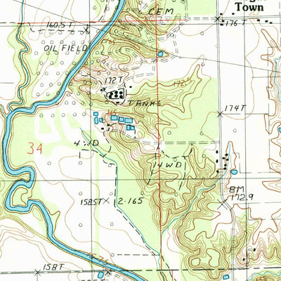 United States Geological Survey Moriah, IL (1998, 24000-Scale) digital map