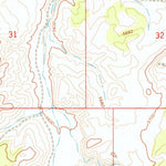 United States Geological Survey Moriah Knoll, AZ (1971, 24000-Scale) digital map