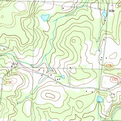 United States Geological Survey Moriah, NC (1981, 24000-Scale) digital map