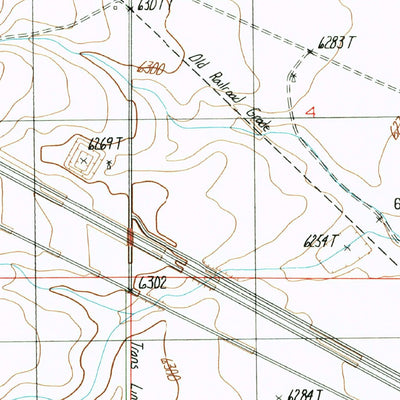 United States Geological Survey Moriarty North, NM (1986, 24000-Scale) digital map