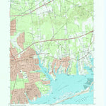United States Geological Survey Moriches, NY (1967, 24000-Scale) digital map
