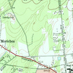 United States Geological Survey Moriches, NY (1967, 24000-Scale) digital map