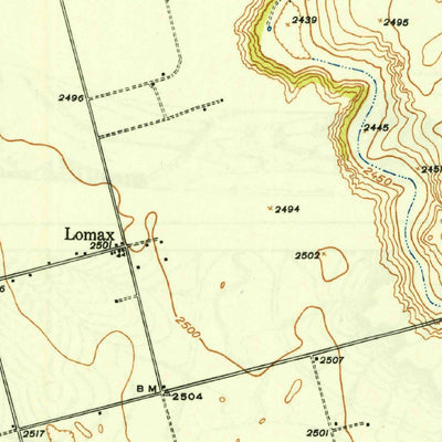 United States Geological Survey Morita, TX (1949, 62500-Scale) digital map