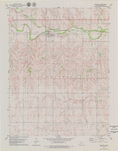 United States Geological Survey Morland, KS (1979, 24000-Scale) digital map