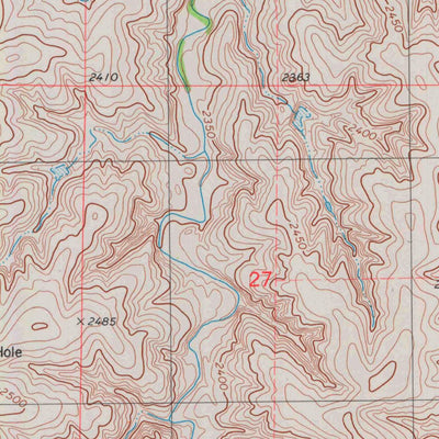 United States Geological Survey Morland, KS (1979, 24000-Scale) digital map