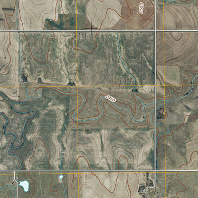 United States Geological Survey Morland, KS (2009, 24000-Scale) digital map