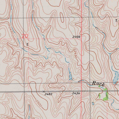 United States Geological Survey Morland NE, KS (1979, 24000-Scale) digital map