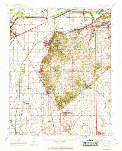 United States Geological Survey Morley, MO (1963, 62500-Scale) digital map