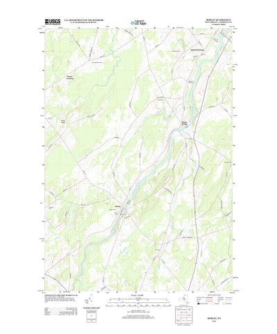 United States Geological Survey Morley, NY (2013, 24000-Scale) digital map