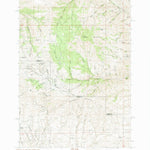 United States Geological Survey Mormon Basin, OR (1990, 24000-Scale) digital map