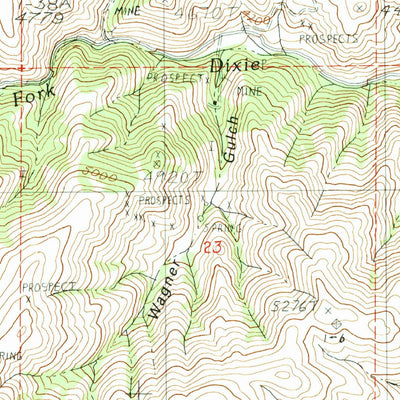 United States Geological Survey Mormon Basin, OR (1990, 24000-Scale) digital map
