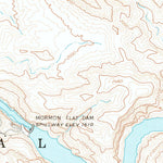 United States Geological Survey Mormon Flat Dam, AZ (1964, 24000-Scale) digital map